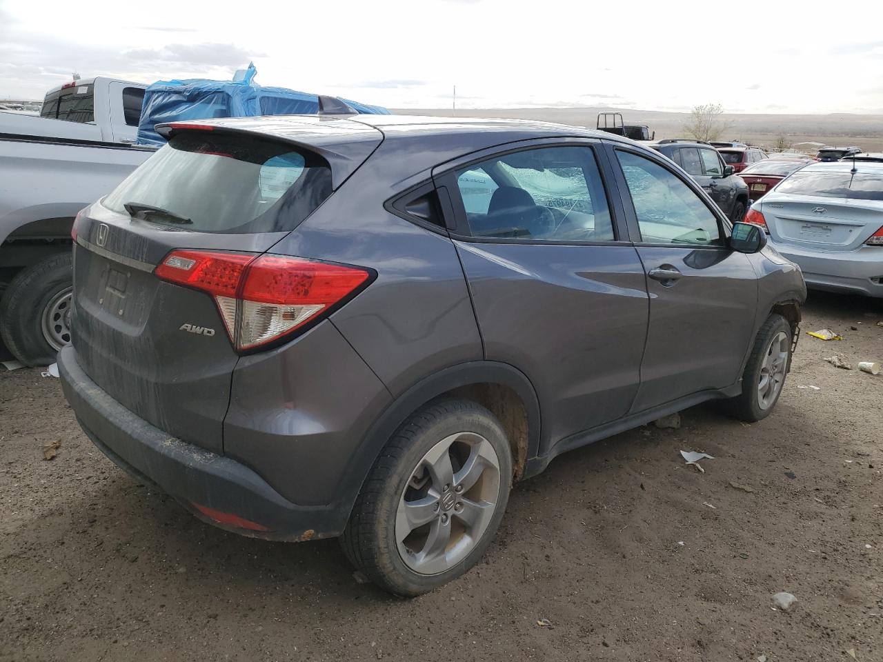 2019 Honda HR-V VIN 3CZRU6H36KG708243 Copart auction photo, front end damage thumbnail 3
