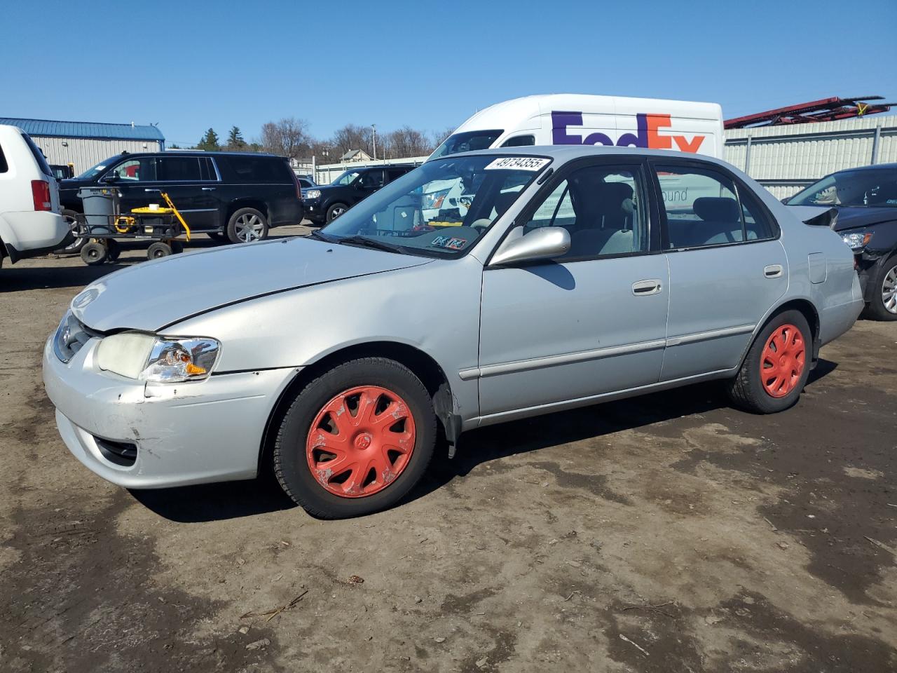 2002 Toyota Corolla VIN 2T1BR12E02C576919
