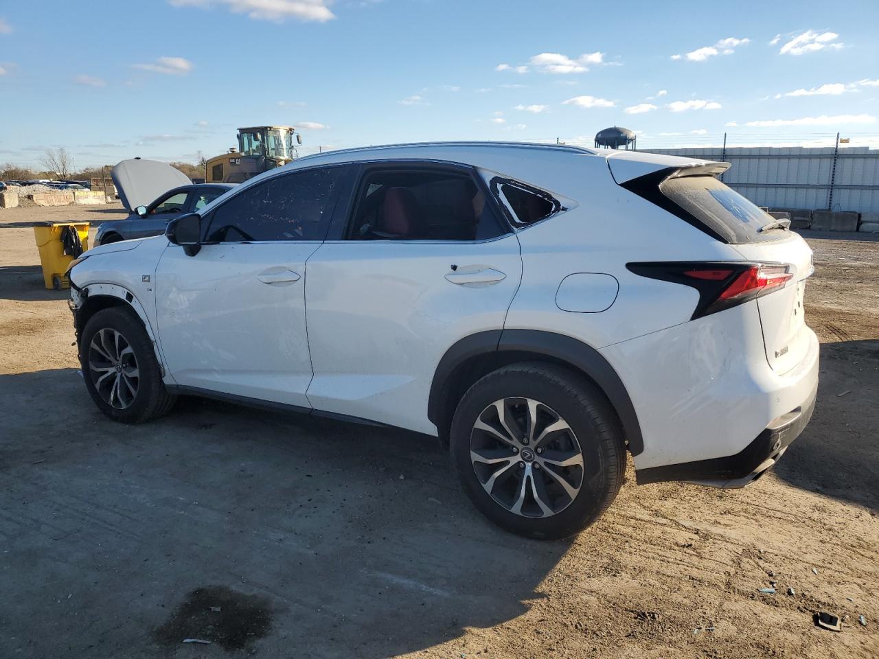 2017 Lexus NX VIN JTJBARBZ6H2098860 Copart auction photo, vandalism damage thumbnail 2