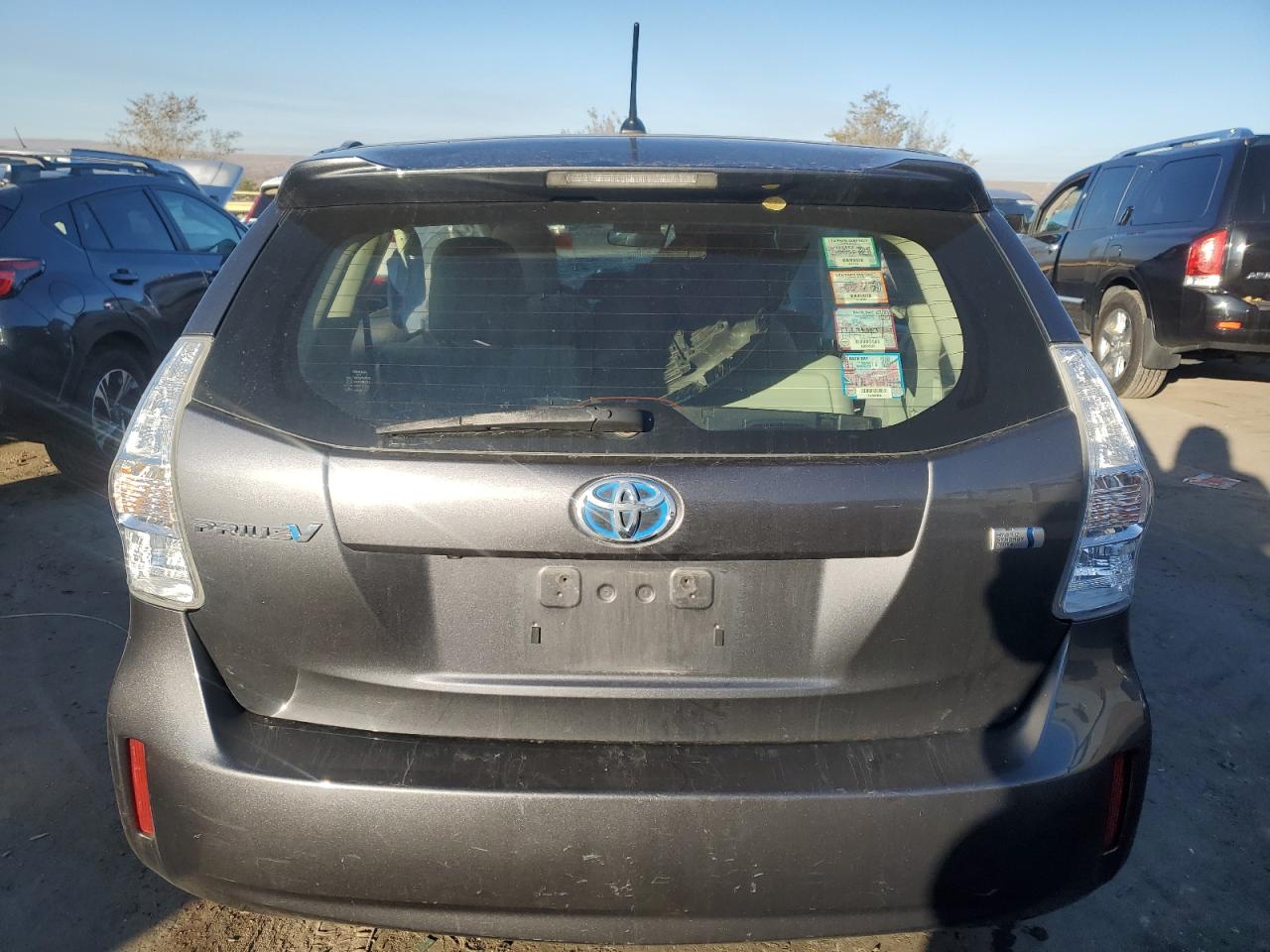 2013 Toyota Prius VIN JTDZN3EU1D3272759 Copart auction photo, front end / side damage thumbnail 6