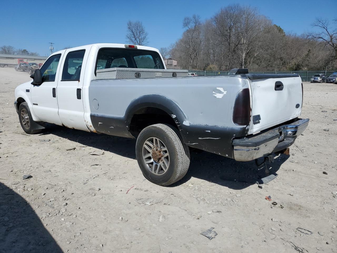 2002 Ford F250 VIN 1FTNW20F32EC06987 Copart auction photo, rear end damage thumbnail 2