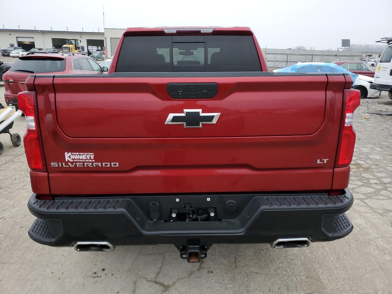 2021 Chevrolet Silverado VIN 3GCPYFED9MG274837 Copart auction photo, side / minor dent/scratches damage thumbnail 6