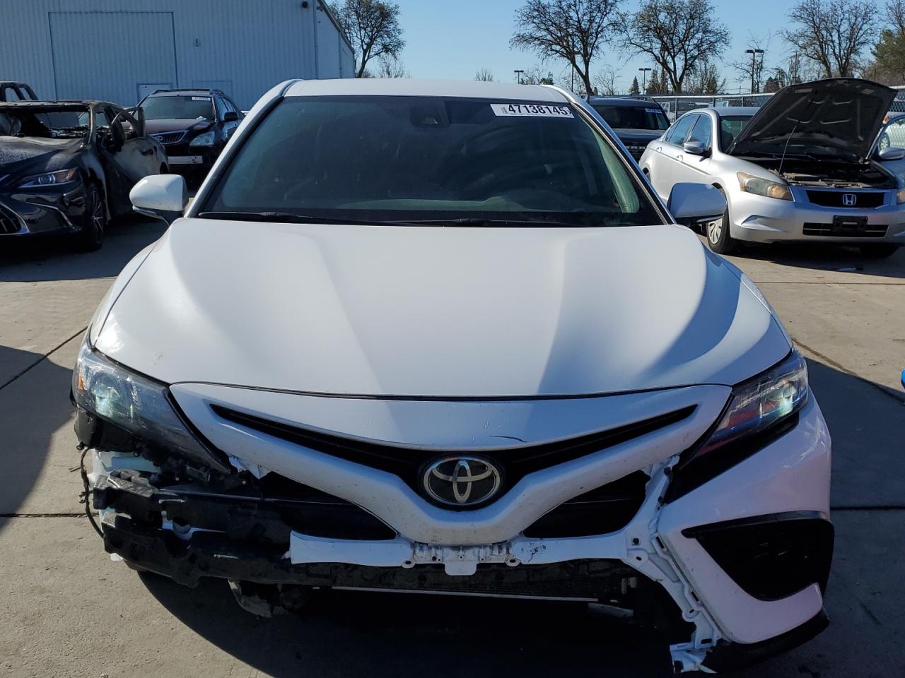 2024 Toyota Camry VIN 4T1G11AK1RU191513 Copart auction photo, front end / rear end damage thumbnail 5