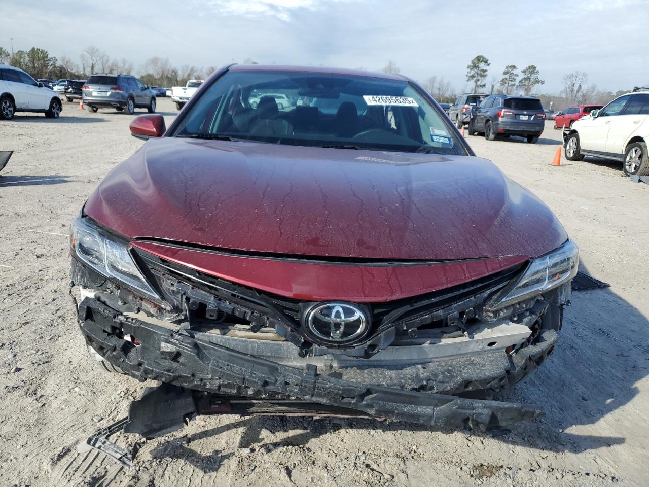 2021 Toyota Camry VIN 4T1C11AK9MU464673 Copart auction photo, all over / minor dent/scratches damage thumbnail 5