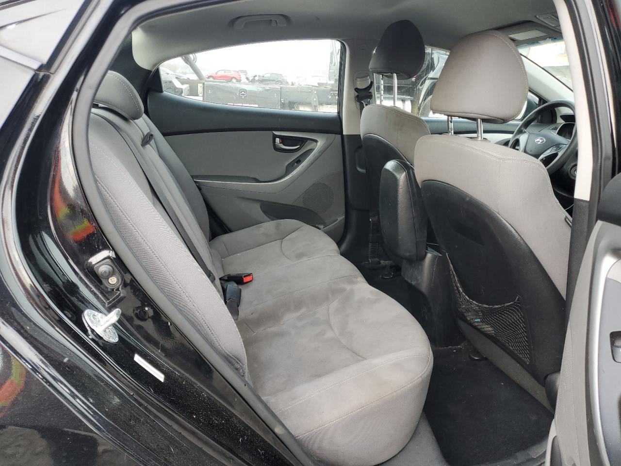 2015 Hyundai Elantra VIN KMHDH4AE4FU354581 Copart auction photo, rear end / side damage thumbnail 10