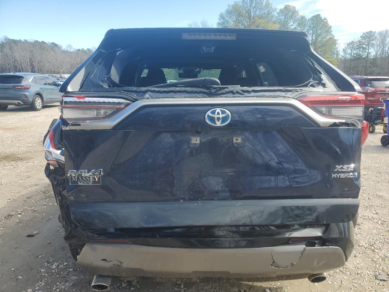 2021 Toyota RAV 4 VIN JTME6RFV0MD515669 Copart auction photo, rear end damage thumbnail 6