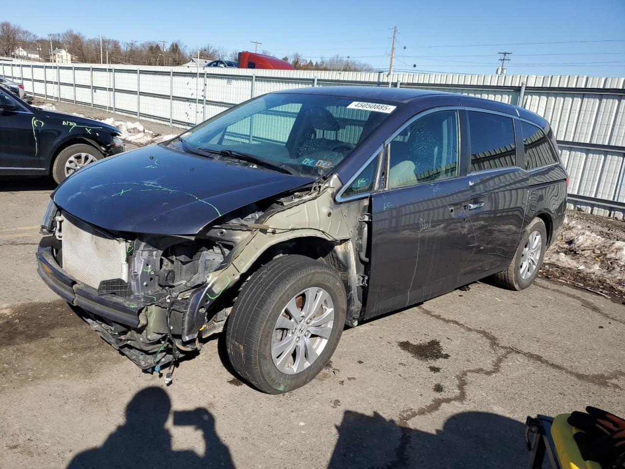 2016 Honda Odyssey VIN 5FNRL5H37GB078183