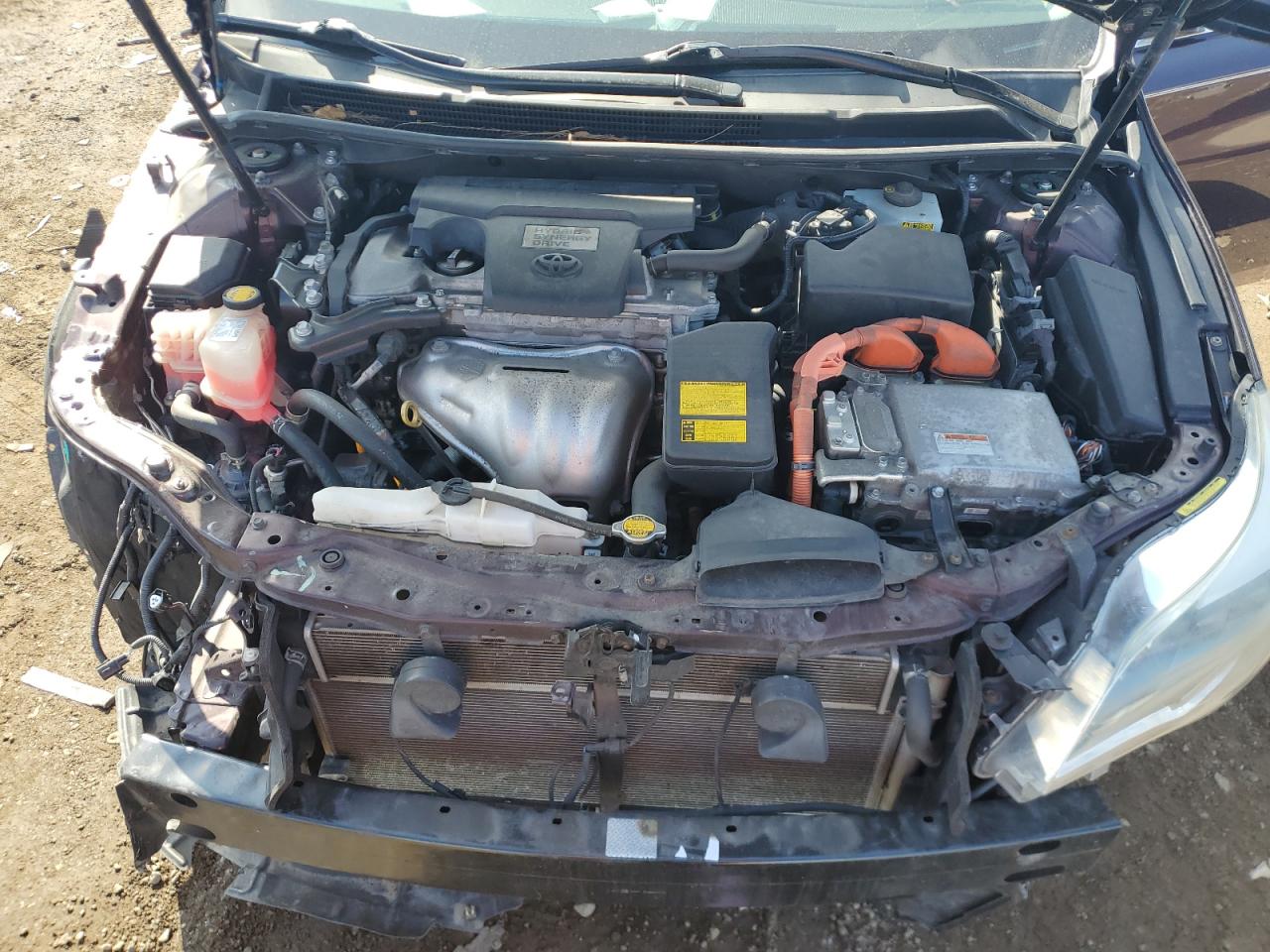 2014 Toyota Avalon VIN 4T1BD1EB1EU018919 Copart auction photo, front end damage thumbnail 11