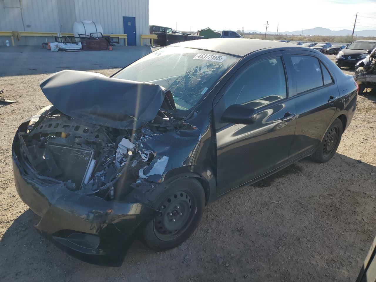 2012 Toyota Yaris VIN JTDBT4K35C1421712