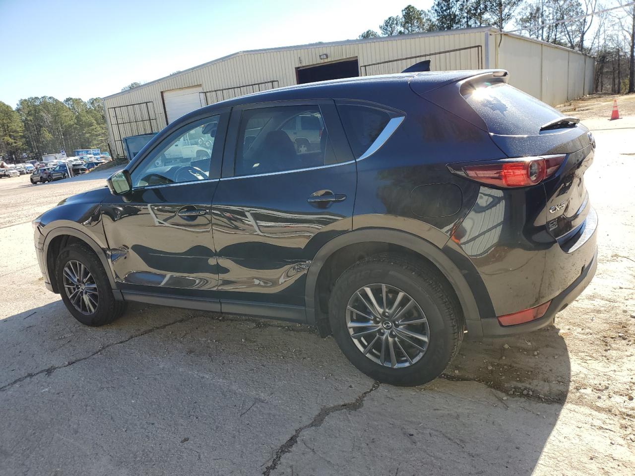 2021 Mazda CX-5 VIN JM3KFACM7M0323857 Copart auction photo, side / minor dent/scratches damage thumbnail 2