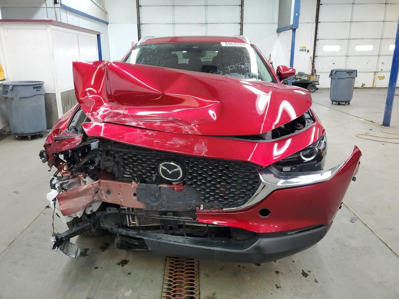 2022 Mazda CX-30 VIN 3MVDMBBL8NM441709 Copart auction photo, front end / side damage thumbnail 5