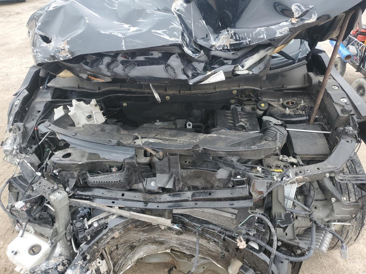 2020 Mitsubishi Outlander VIN JA4AP3AU3LU031298 Copart auction photo, front end / side damage thumbnail 12