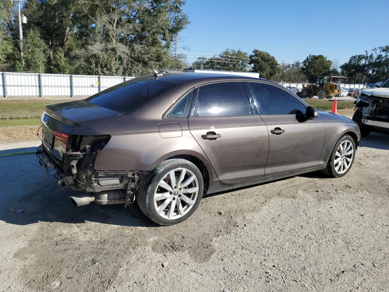 2017 Audi A4 VIN WAUGMAF48HN044200 Copart auction photo, rear end / front end damage thumbnail 3