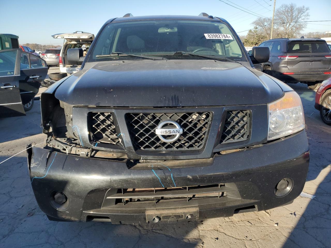 2015 Nissan Armada VIN 5N1BA0ND5FN621663 Copart auction photo, all over damage thumbnail 5
