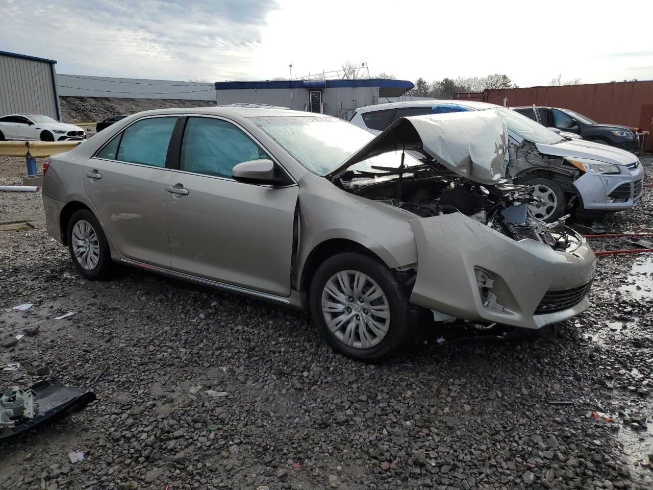 2014 Toyota Camry VIN 4T1BF1FK2EU453487 Copart auction photo, front end damage thumbnail 4