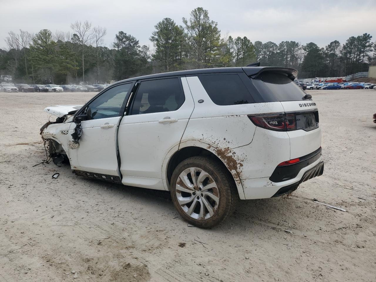 2021 Land Rover Discovery VIN SALCT2FXXMH889202 Copart auction photo, front end / undercarriage damage thumbnail 2