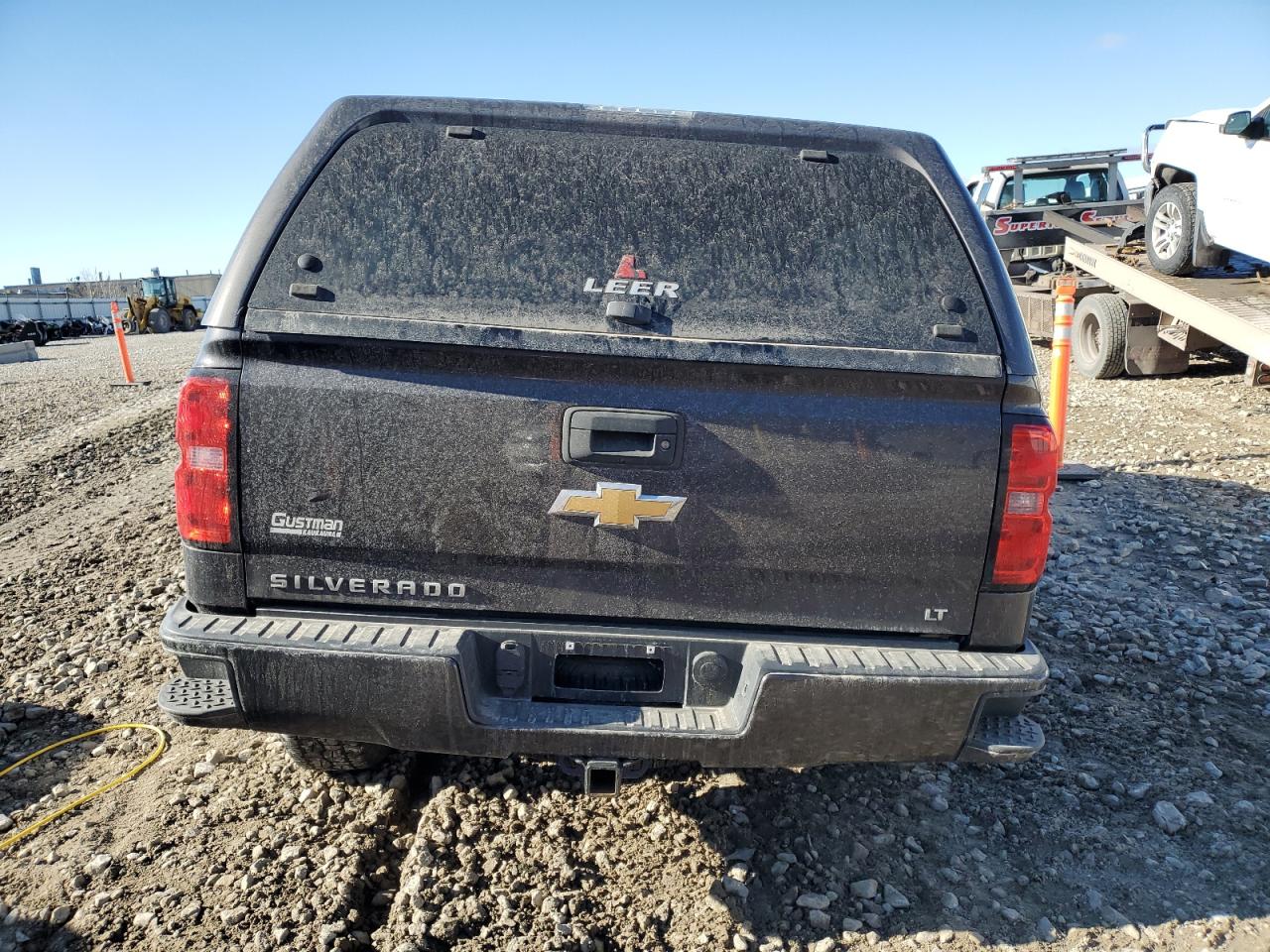 2016 Chevrolet Silverado VIN 3GCUKRECXGG300069 Copart auction photo, front end / side damage thumbnail 6