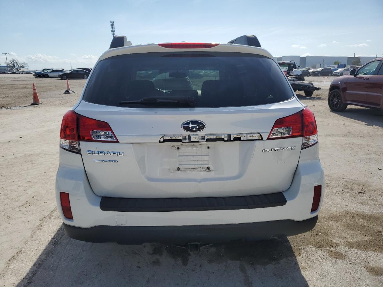 2010 Subaru Outback VIN 4S4BRCDC4A3324343 Copart auction photo, front end / side damage thumbnail 6