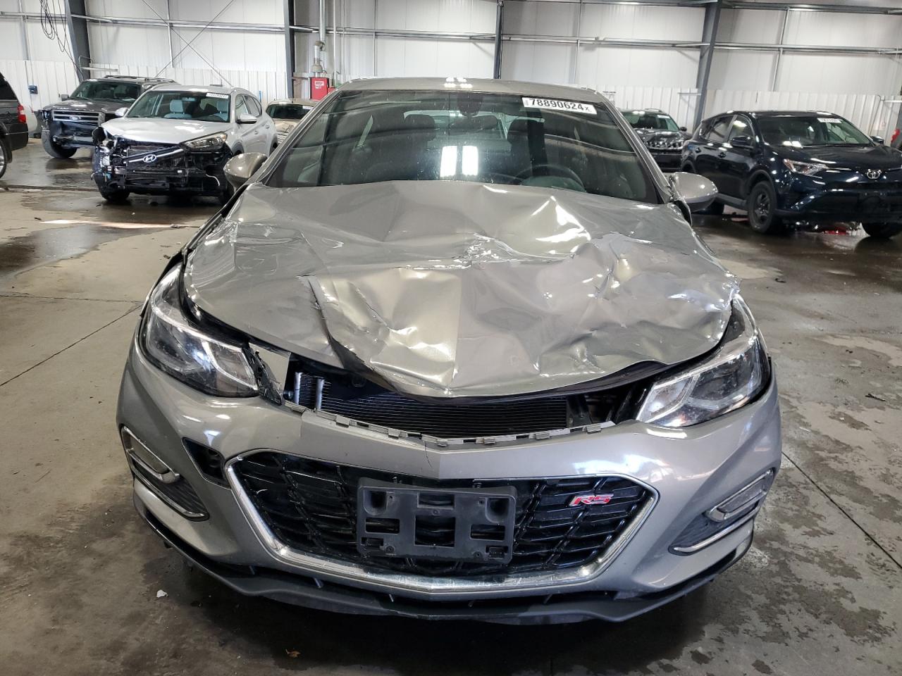 2017 Chevrolet Cruze VIN 1G1BE5SM0H7188859 Copart auction photo, front end / rear end damage thumbnail 5