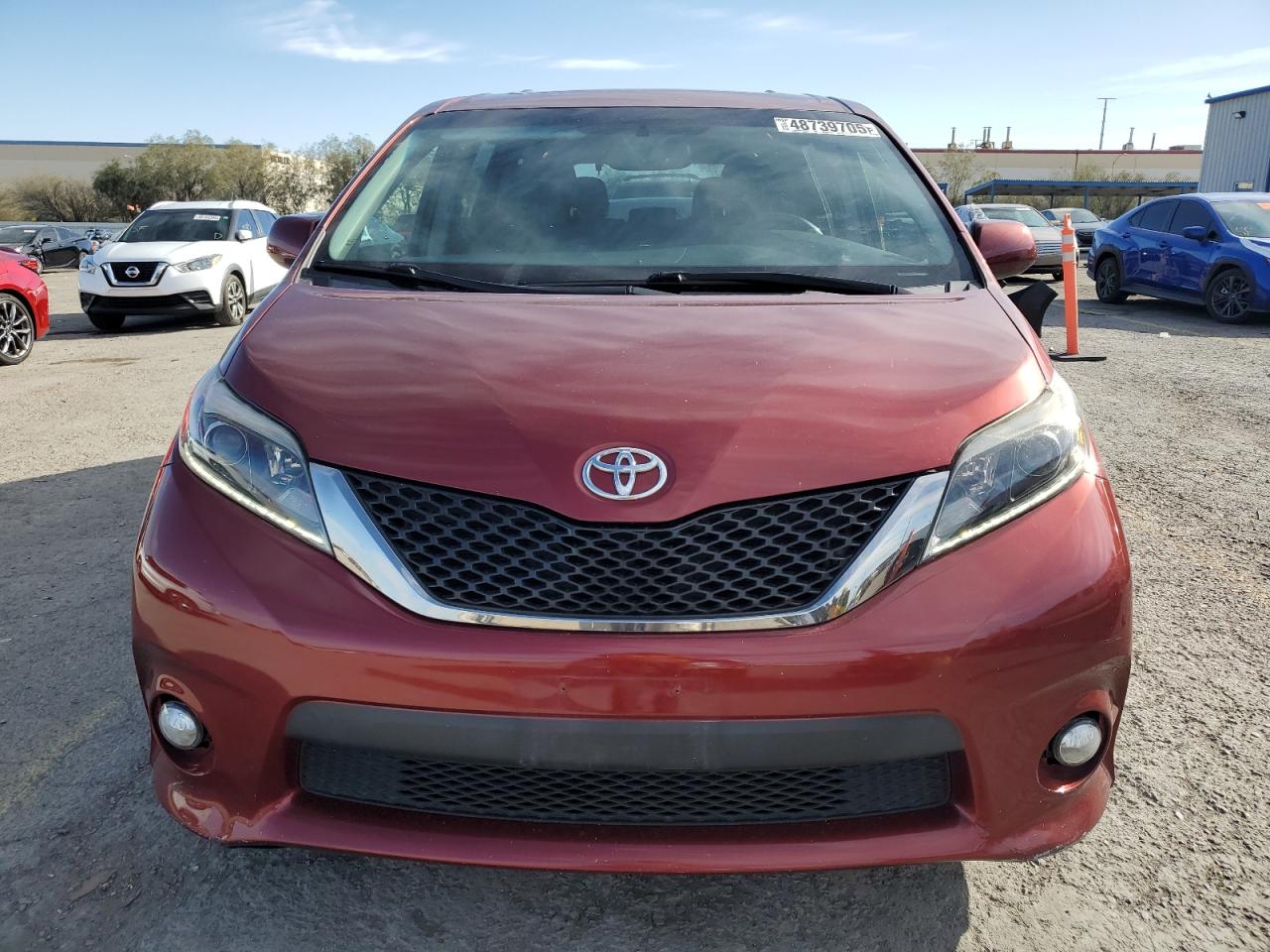 2016 Toyota Sienna VIN 5TDXK3DC2GS755155 Copart auction photo, rear end damage thumbnail 5