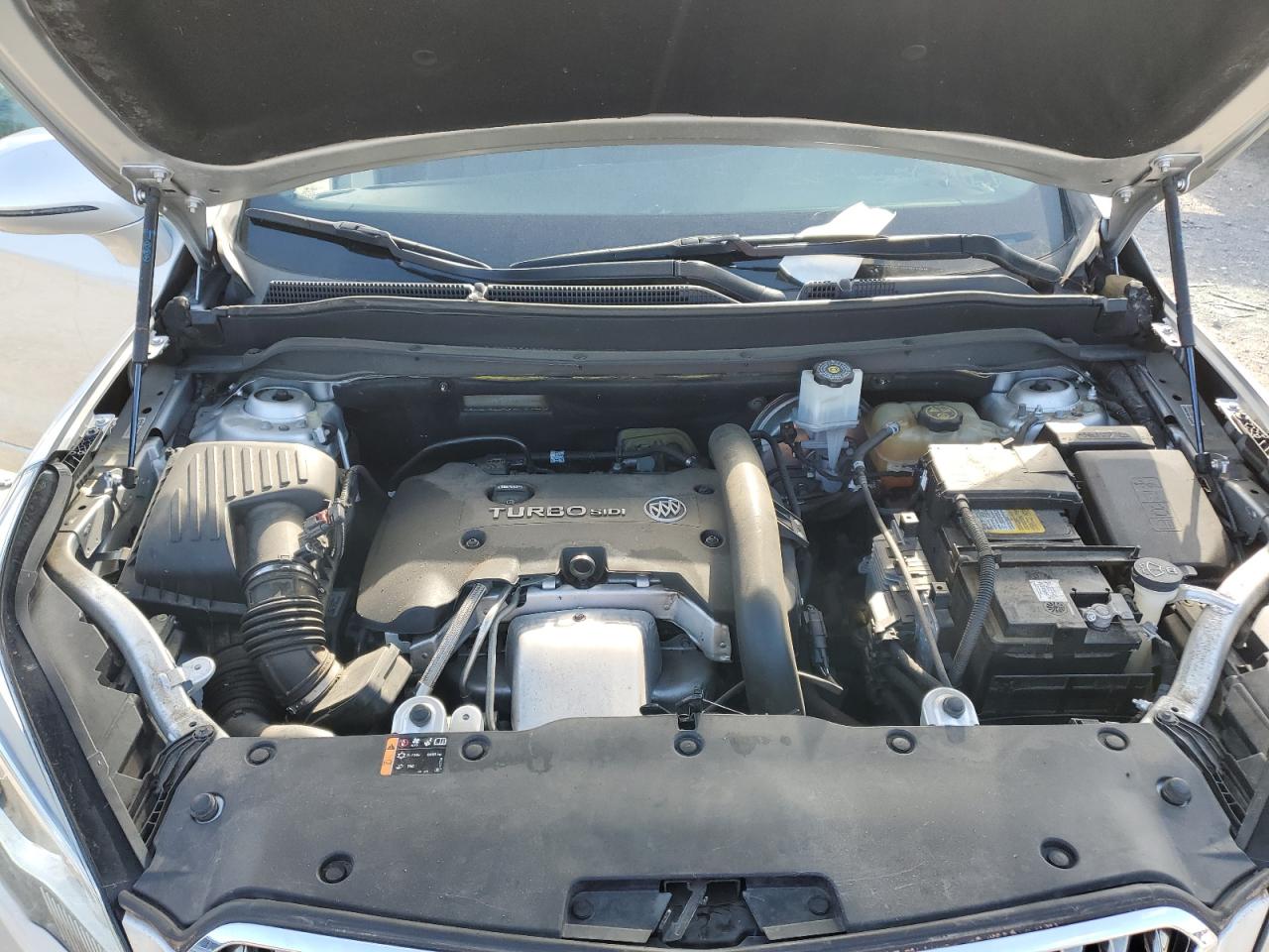 2016 Buick Envision VIN LRBFXESX7GD167504 Copart auction photo, side damage thumbnail 12