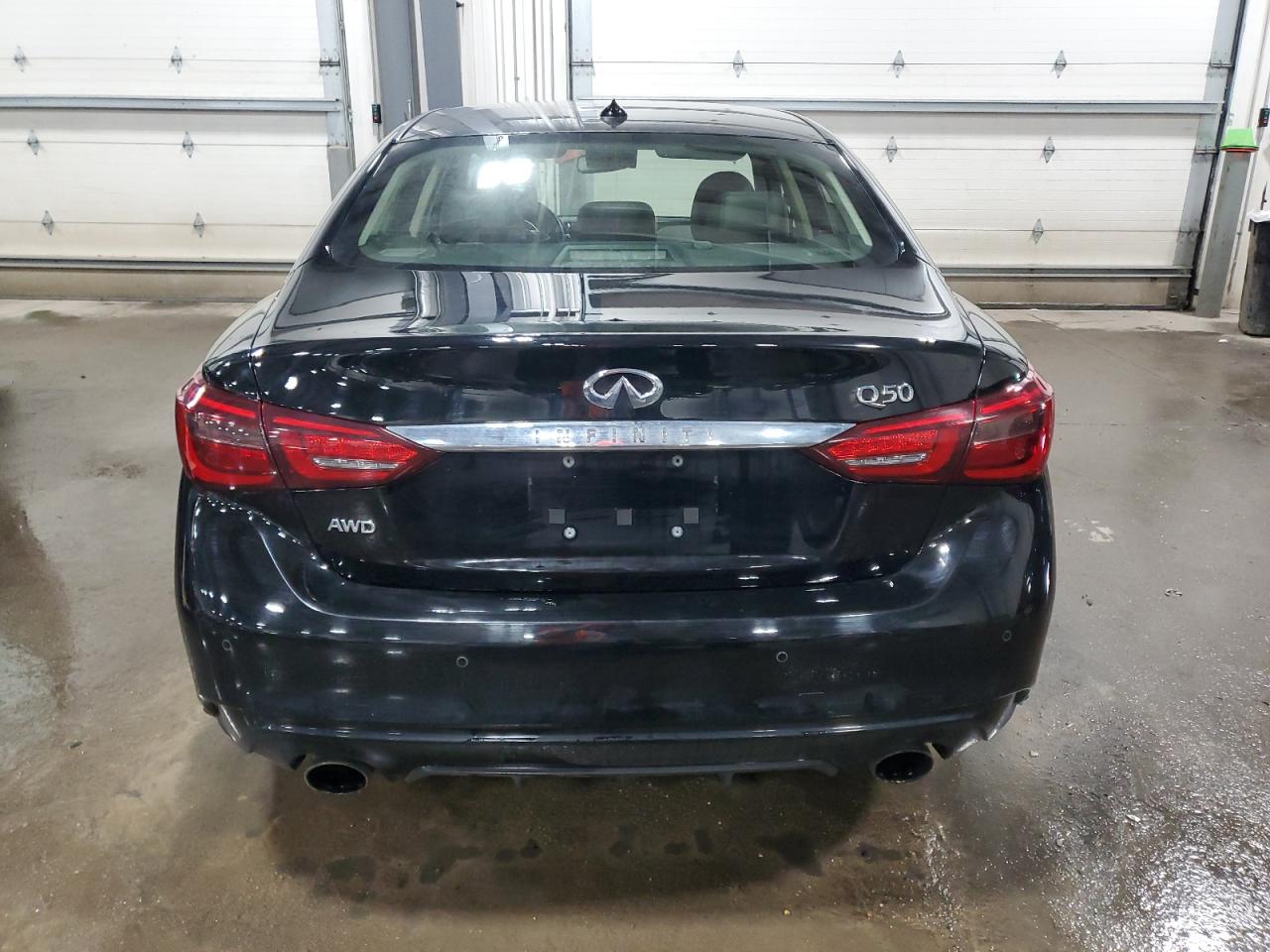 2018 Infiniti Q50 VIN JN1EV7AR8JM442132 Copart auction photo, front end damage thumbnail 6
