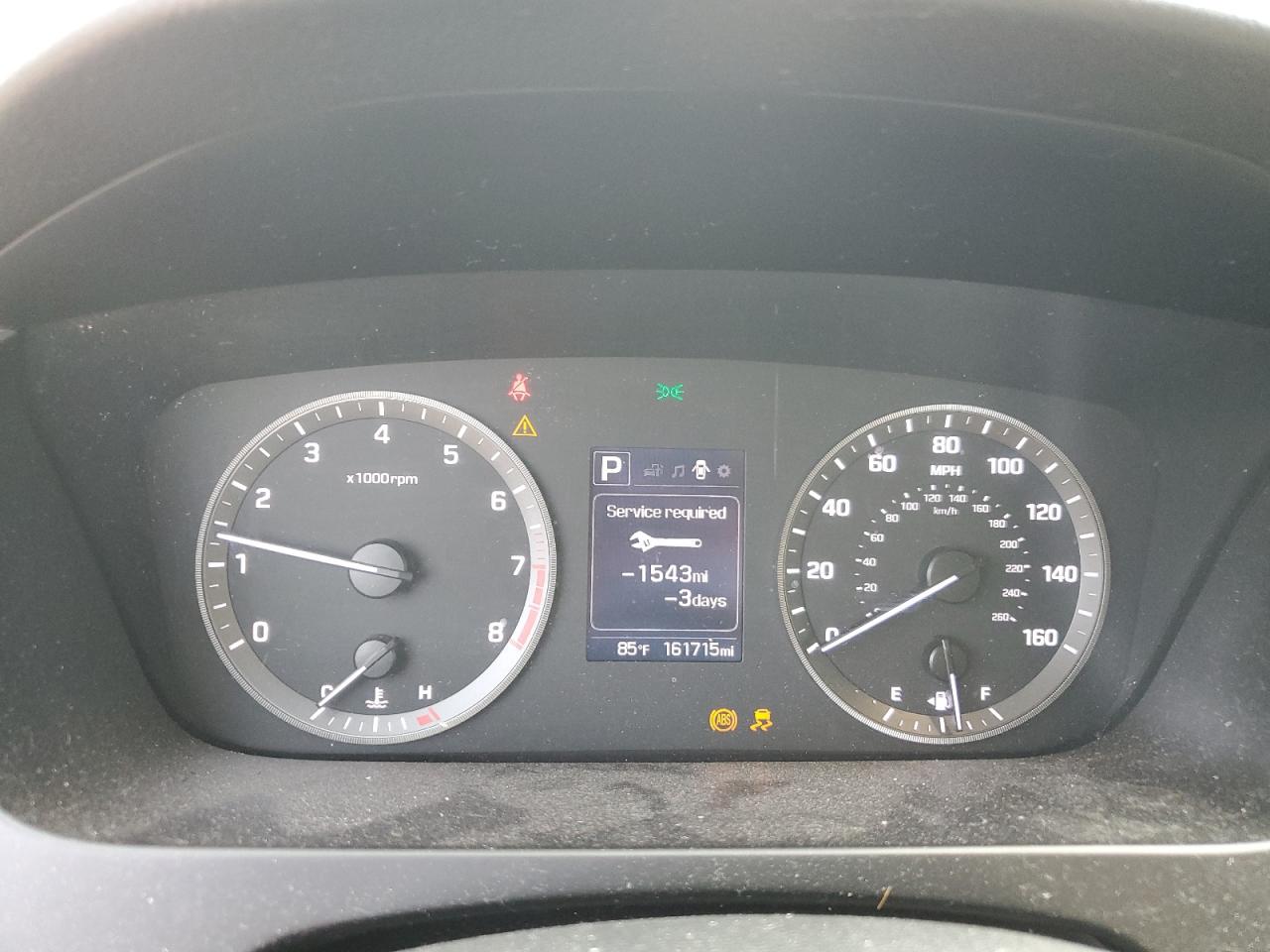 2016 Hyundai Sonata VIN 5NPE34AF1GH315202 Copart auction photo, front end / side damage thumbnail 9
