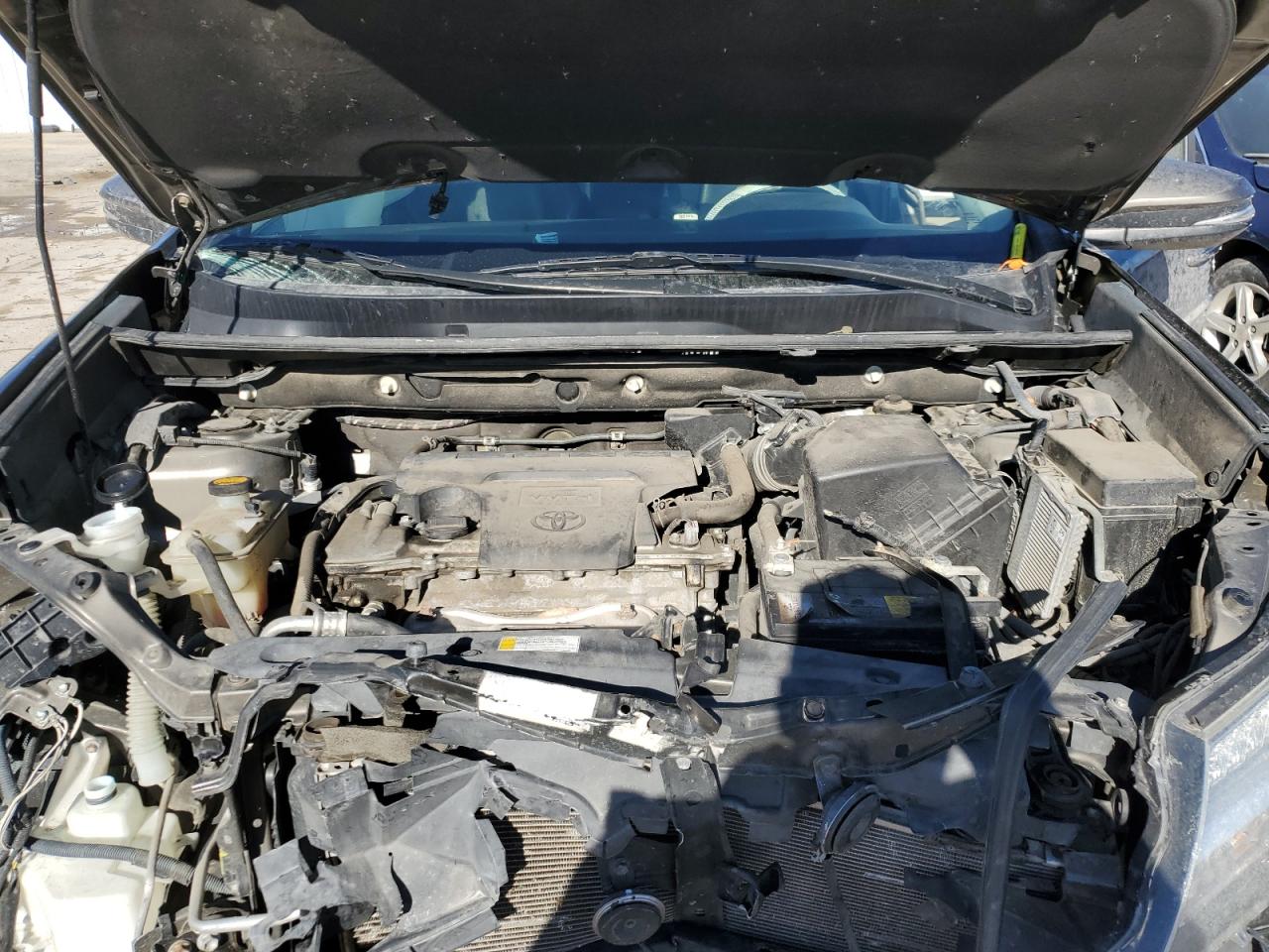 2014 Toyota RAV 4 VIN 2T3DFREV4EW221239 Copart auction photo, front end damage thumbnail 12