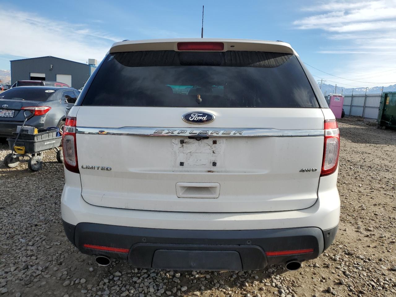 2015 Ford Explorer VIN 1FM5K8F85FGA03855 Copart auction photo, front end damage thumbnail 6