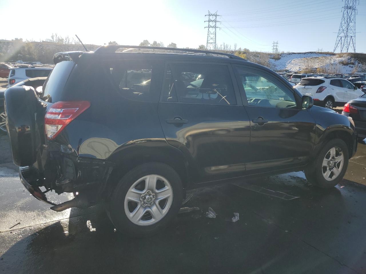 2010 Toyota RAV 4 VIN 2T3BF4DV5AW062527 Copart auction photo, rear end / side damage thumbnail 3