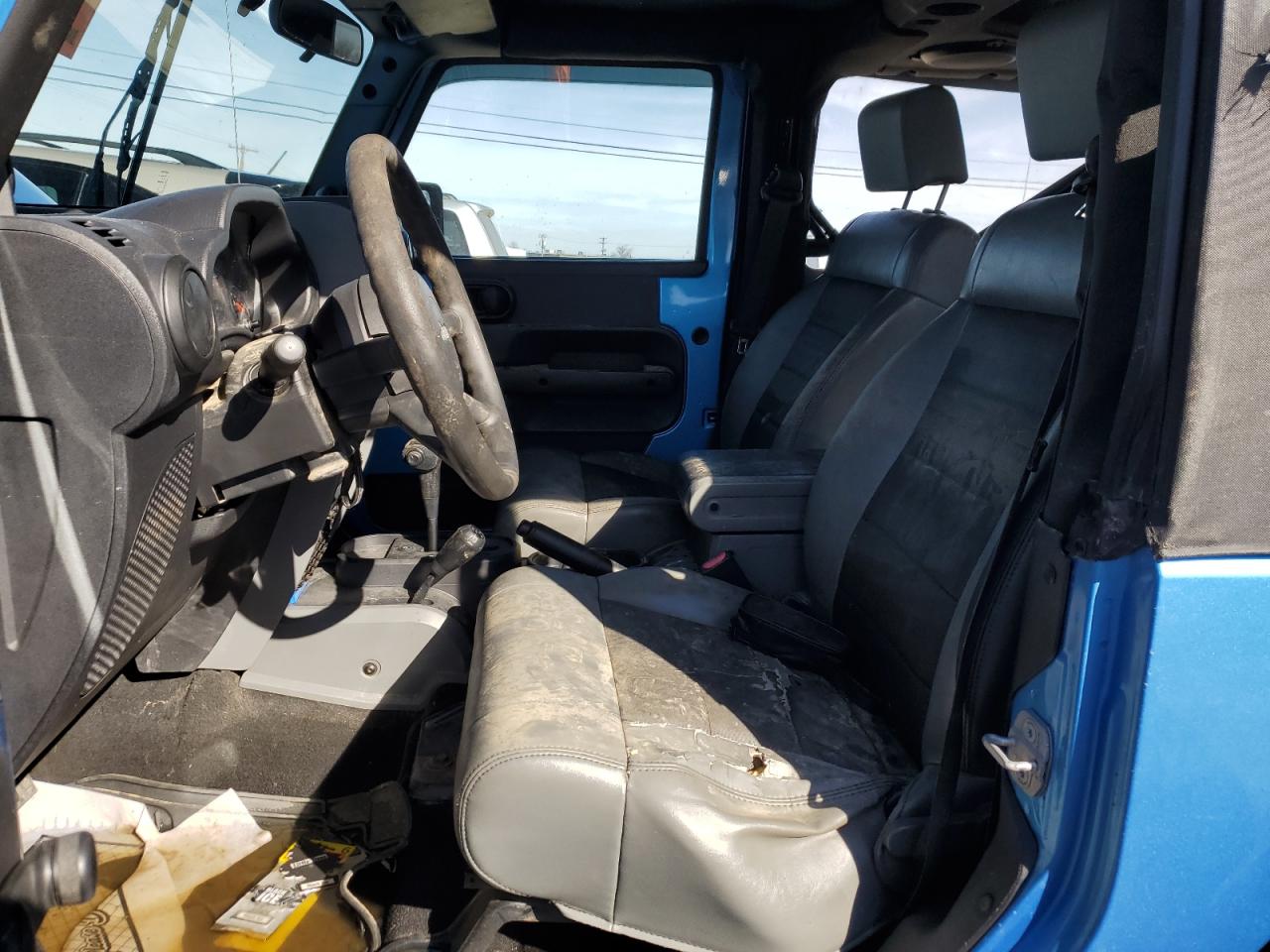 2009 Jeep Wrangler VIN 1J4FA24149L782816 Copart auction photo, water/flood / front end damage thumbnail 7