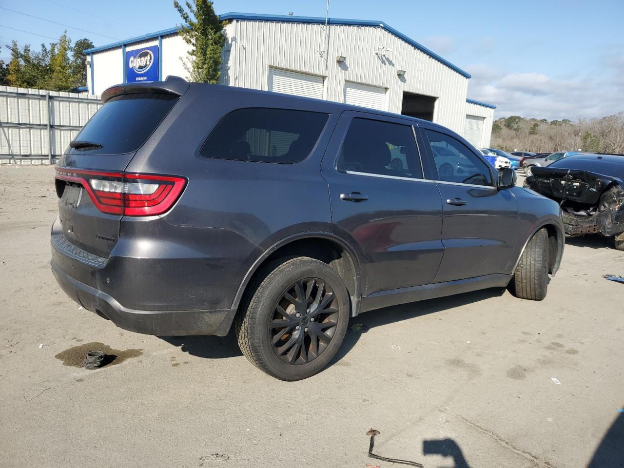 2016 Dodge Durango VIN 1C4RDJDG6GC460586 Copart auction photo, front end / side damage thumbnail 3