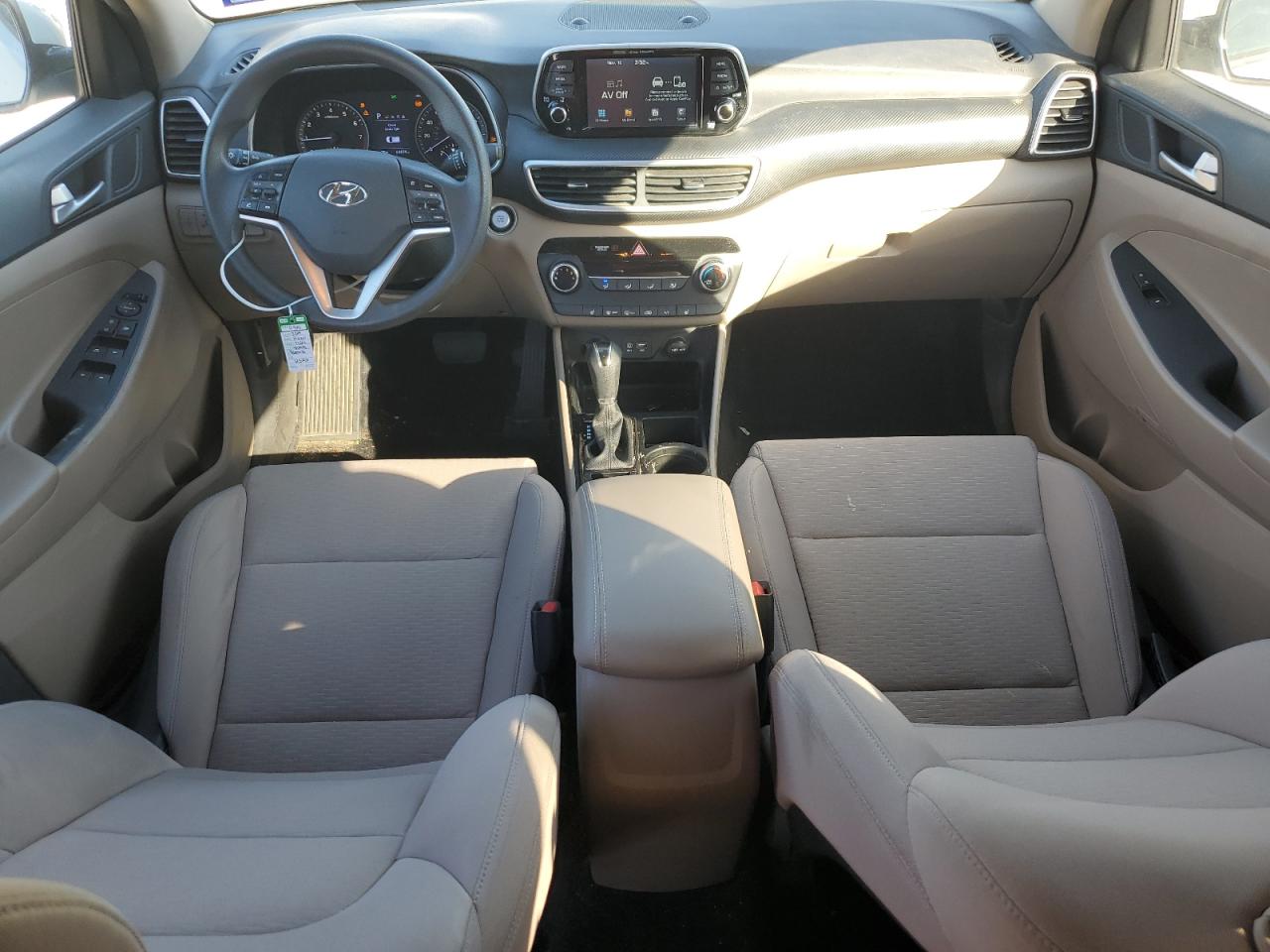 2019 Hyundai Tucson VIN KM8J3CA44KU042855 Copart auction photo, all over damage thumbnail 8