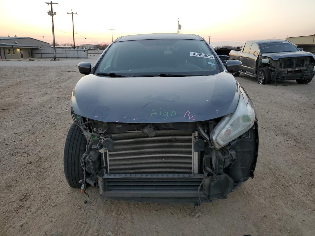 2016 Nissan Murano VIN 5N1AZ2MH3GN109440 Copart auction photo, front end / side damage thumbnail 5