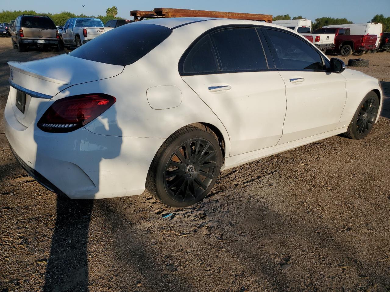2021 Mercedes-Benz C-klasse VIN W1KWF8DB6MR634956 Copart auction photo, water/flood / minor dent/scratches damage thumbnail 3