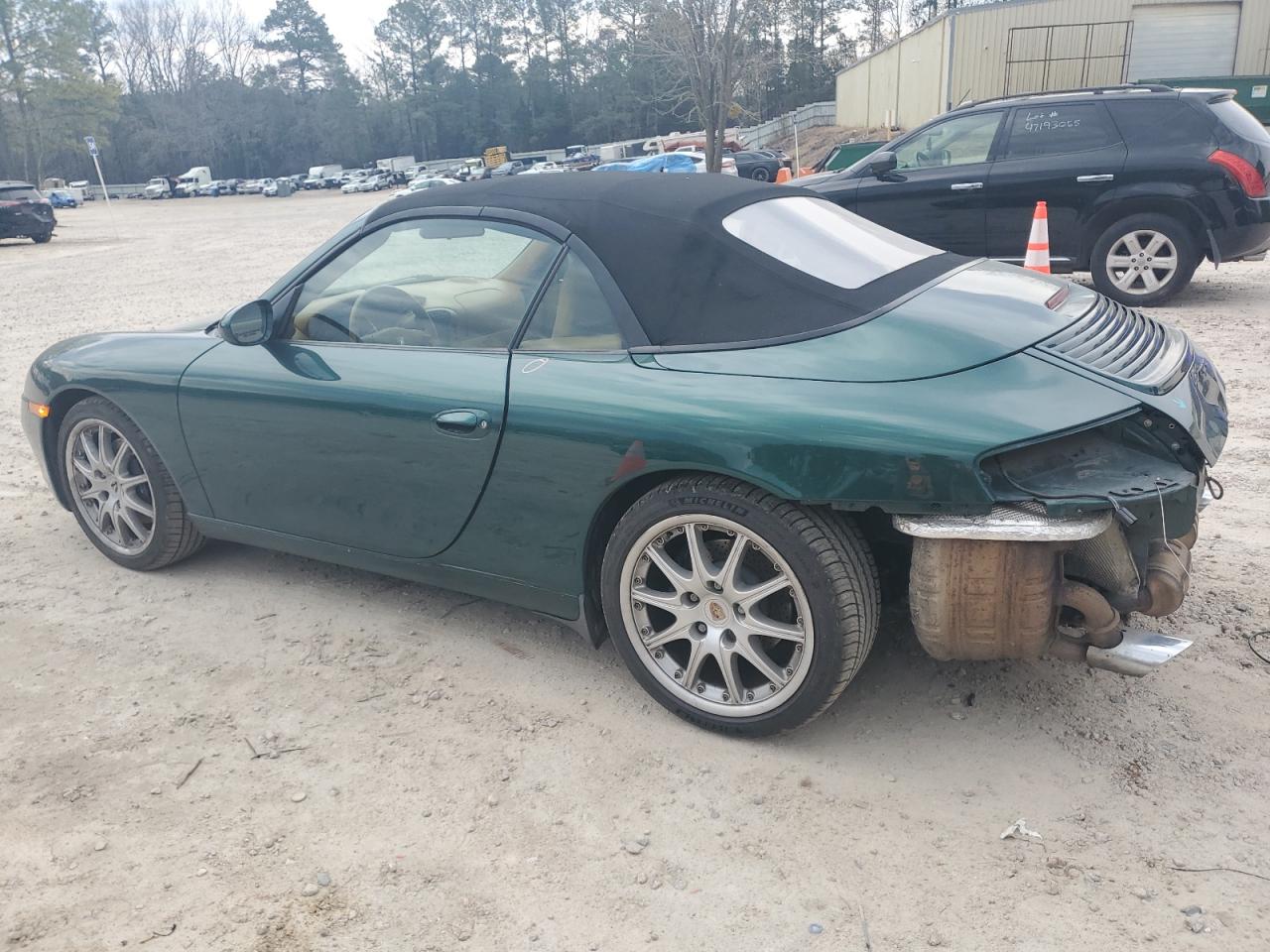 2000 Porsche 911 VIN WP0CA2998YS650864 Copart auction photo, rear end damage thumbnail 2