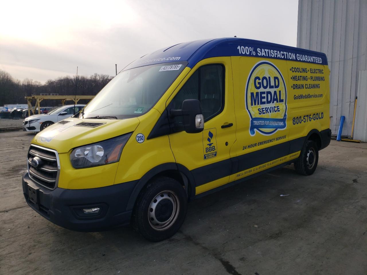 2020 Ford Transit VIN 1FTBR1C87LKA74305