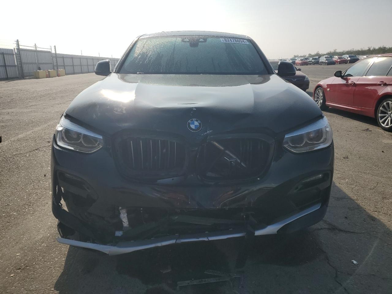 2021 BMW X4 VIN 5UX2V1C08M9E20359 Copart auction photo, rear end / front end damage thumbnail 5