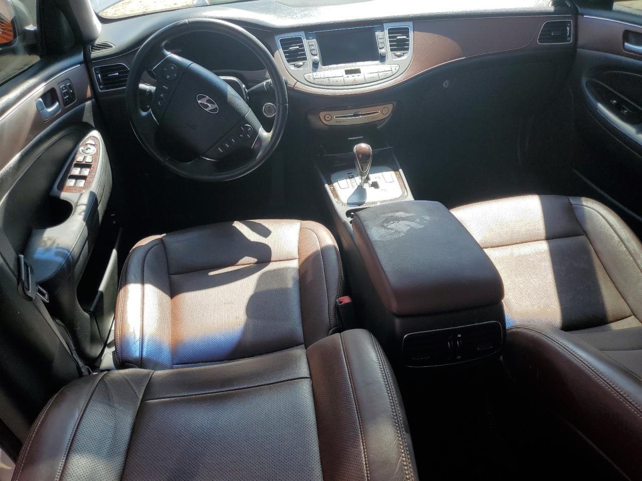 2013 Hyundai Genesis VIN KMHGC4DD1DU236807 Copart auction photo, water/flood damage thumbnail 8