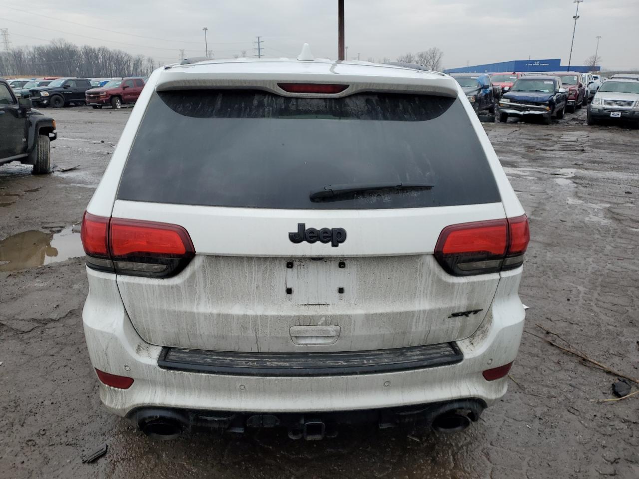 2014 Jeep Grand Cherokee VIN 1C4RJFDJ4EC441016 Copart auction photo, front end / mechanical damage thumbnail 6