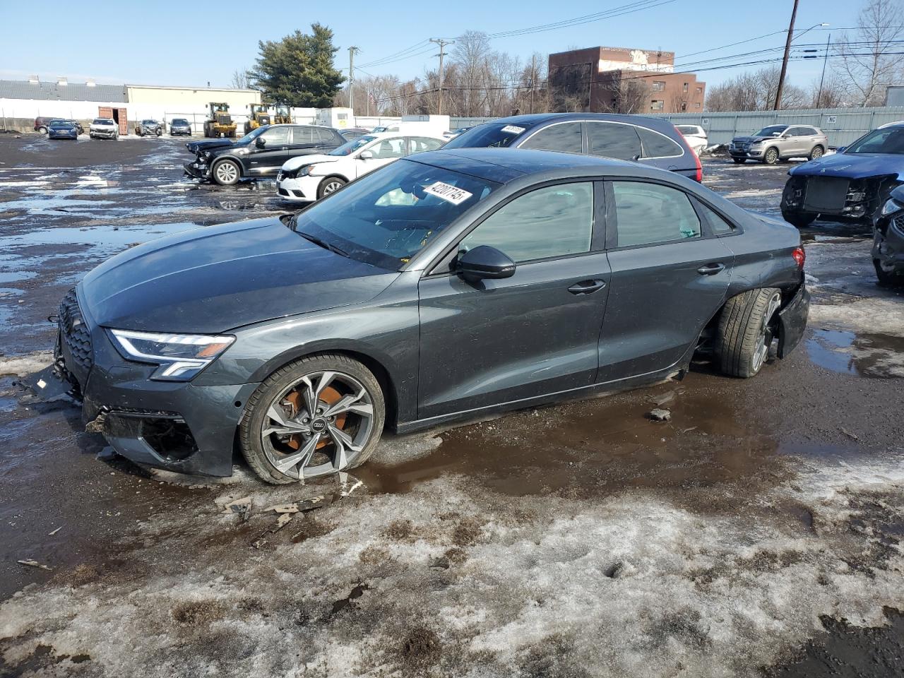 2023 Audi A3 VIN WAUGUDGY8PA127182 - Copart auction photo