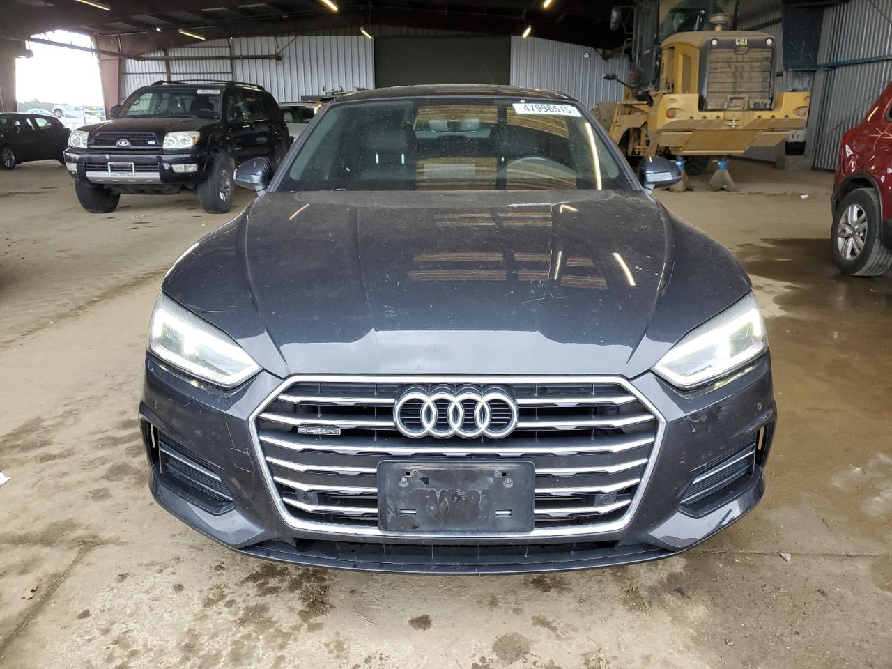 2018 Audi A5 VIN WAUBNCF55JA096103 Copart auction photo, side / minor dent/scratches damage thumbnail 5