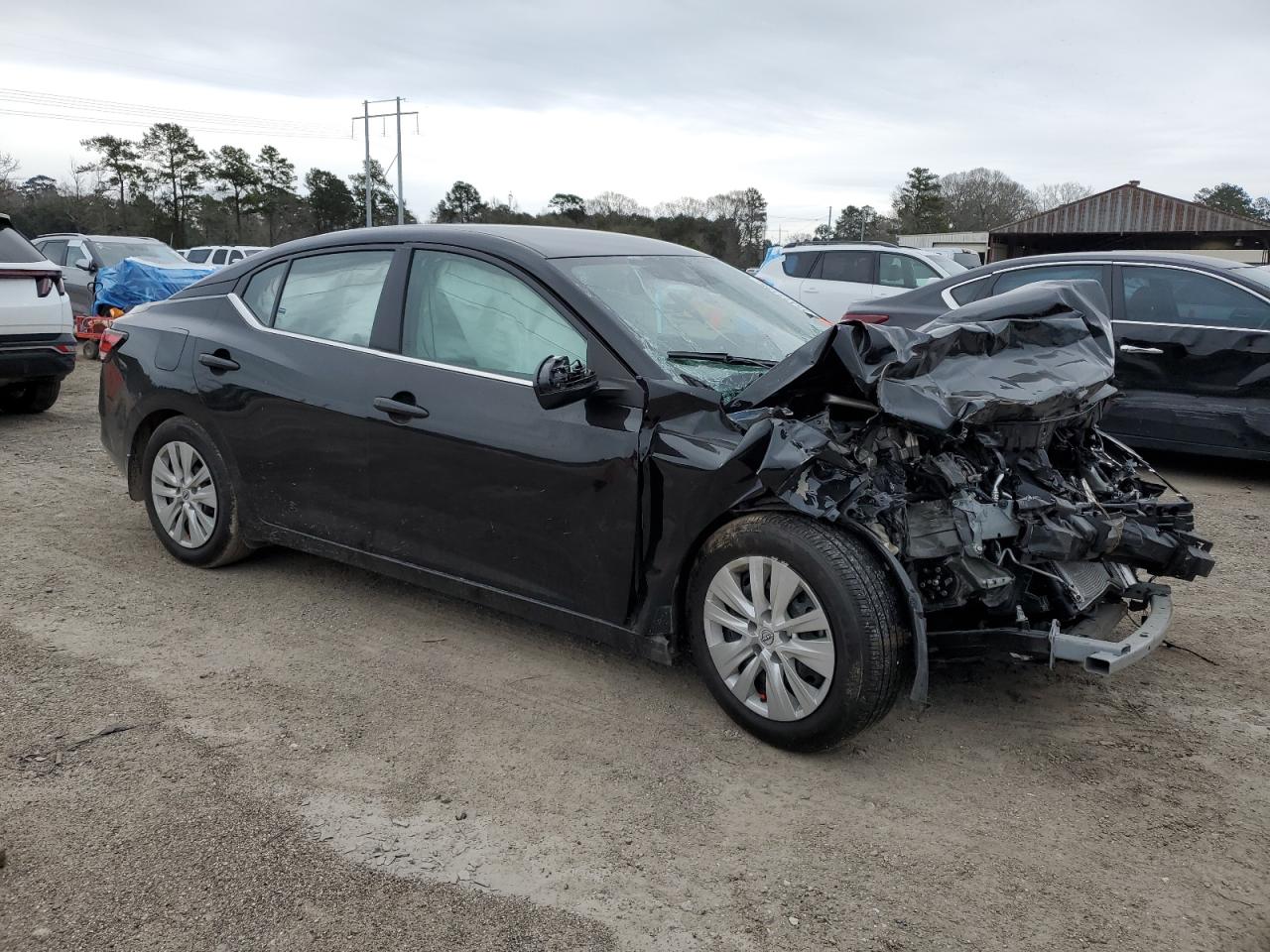 2024 Nissan Sentra VIN 3N1AB8BV3RY276832 Copart auction photo, front end damage thumbnail 4