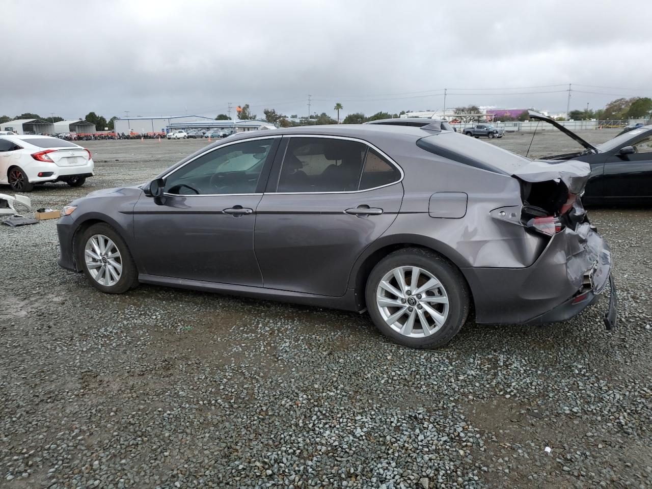 2023 Toyota Camry VIN 4T1C11AKXPU124680 Copart auction photo, rear end / front end damage thumbnail 2