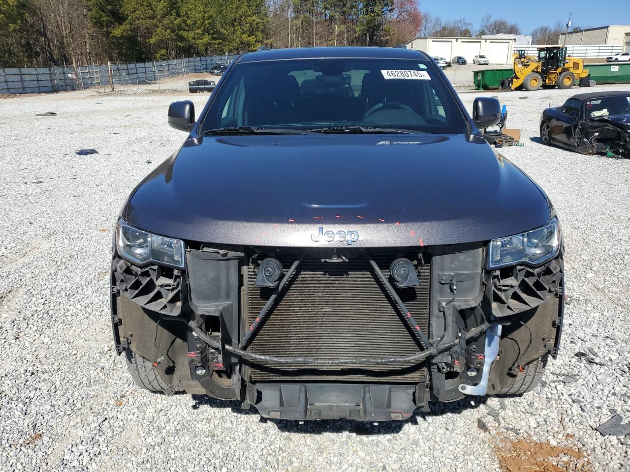 2017 Jeep Grand Cherokee VIN 1C4RJEAG4HC605811 Copart auction photo, rear end / front end damage thumbnail 5