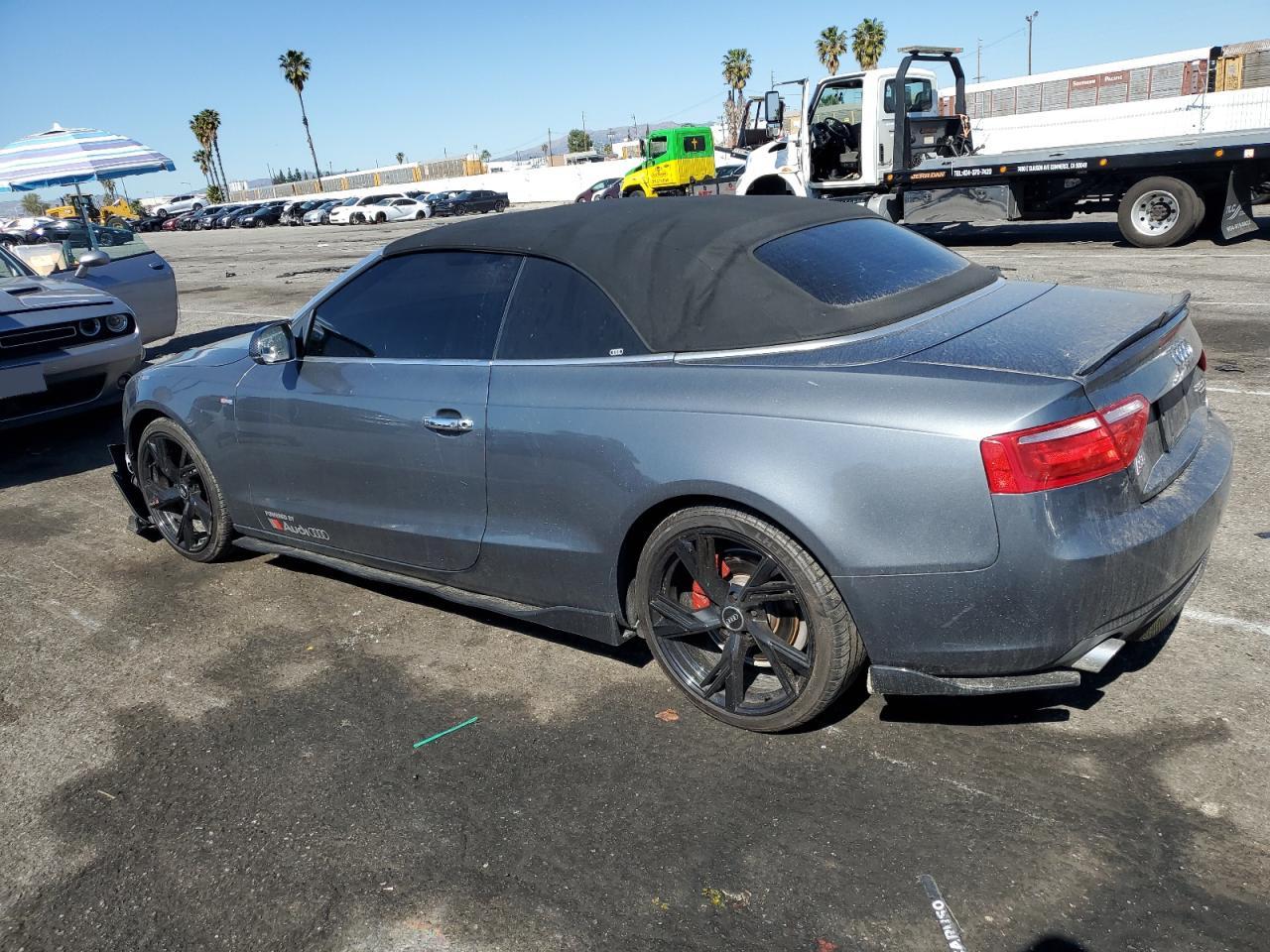 2013 Audi A5 VIN WAUCFAFH4DN008039 Copart auction photo, front end damage thumbnail 2