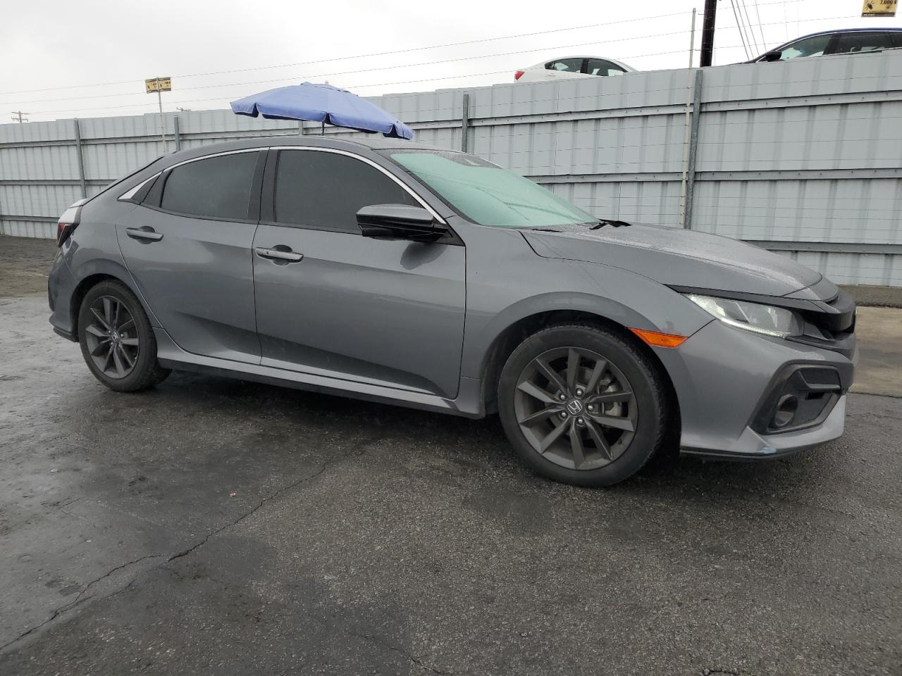 2020 Honda Civic VIN SHHFK7H62LU422197 Copart auction photo, side / rear end damage thumbnail 4