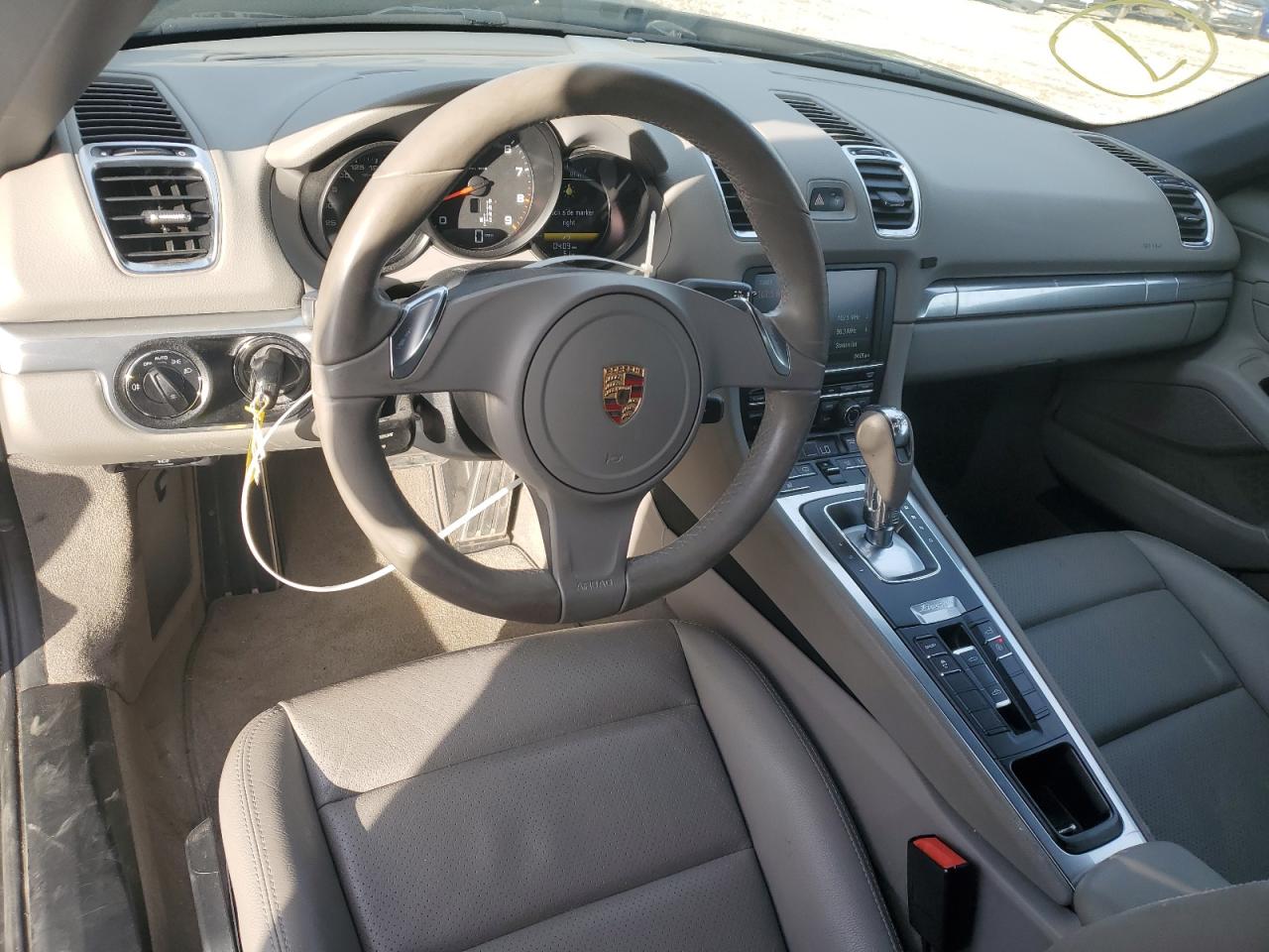 2013 Porsche Boxster VIN WP0CA2A86DS114296 Copart auction photo, front end damage thumbnail 8