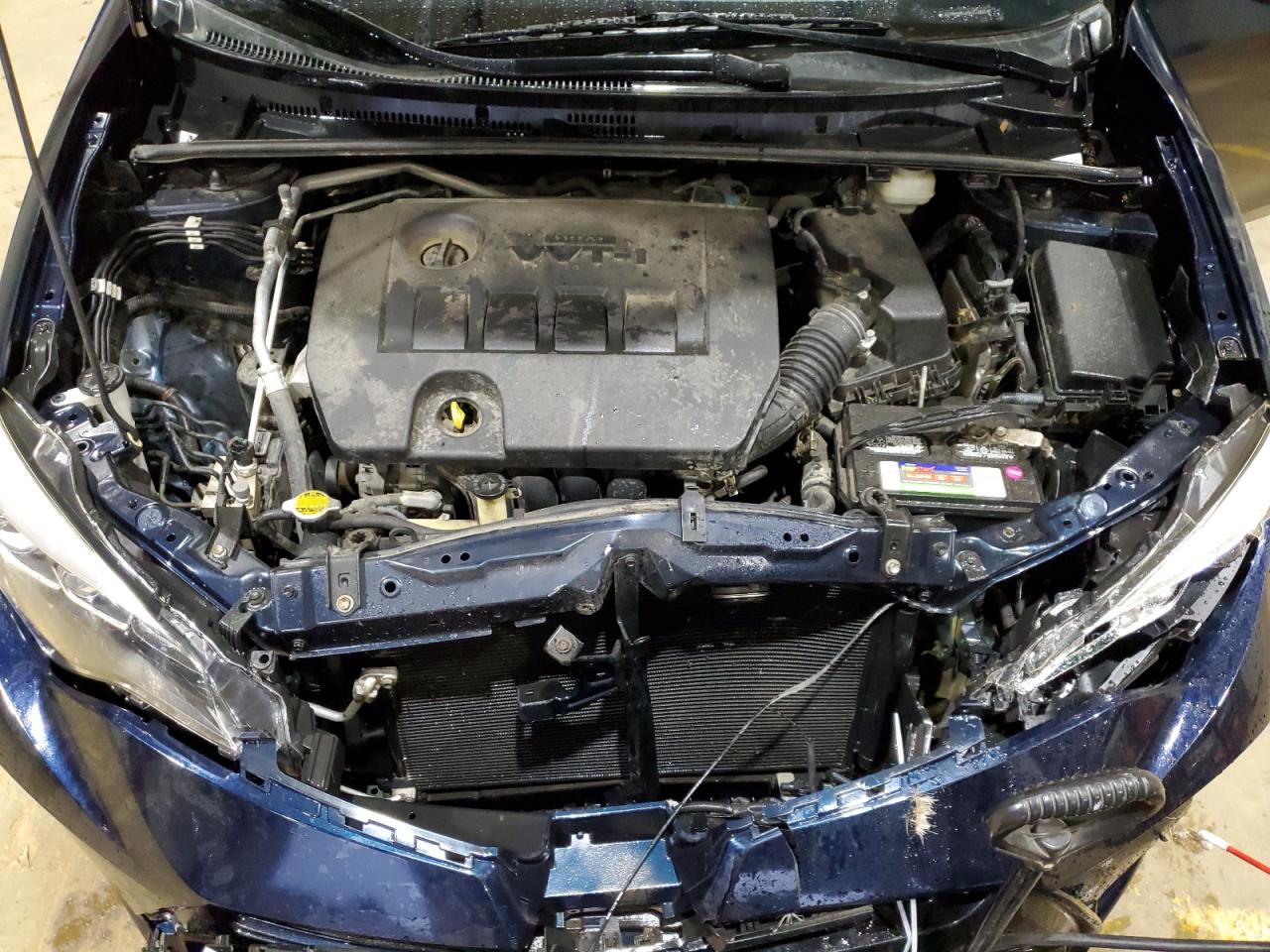 2017 Toyota Corolla VIN 2T1BURHE5HC751565 Copart auction photo, front end / side damage thumbnail 11