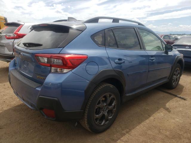 2021 Subaru XV VIN JF2GTHRC4MH289734 Copart auction photo, hail damage thumbnail 3